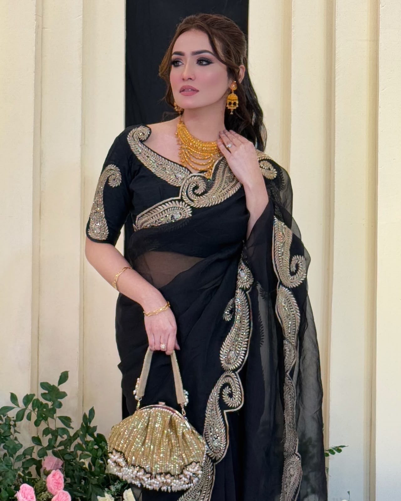 Rangoli Saree