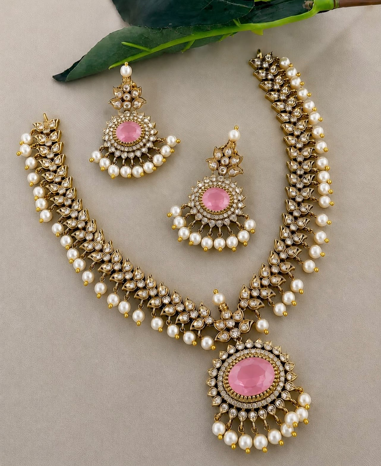 Pearl Necklace Set