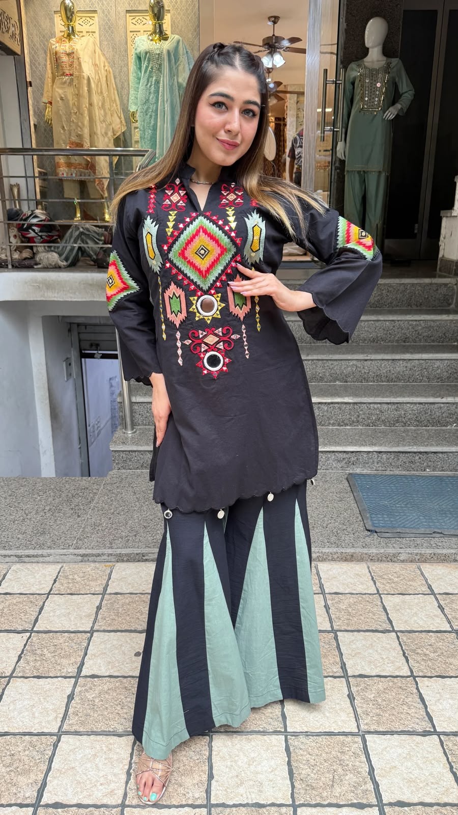 Mirror Work Co-ord Set