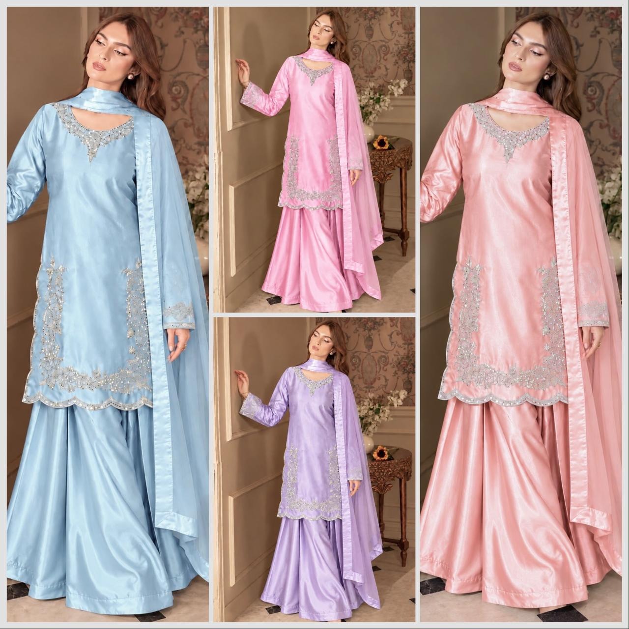Silk Palazzo Set