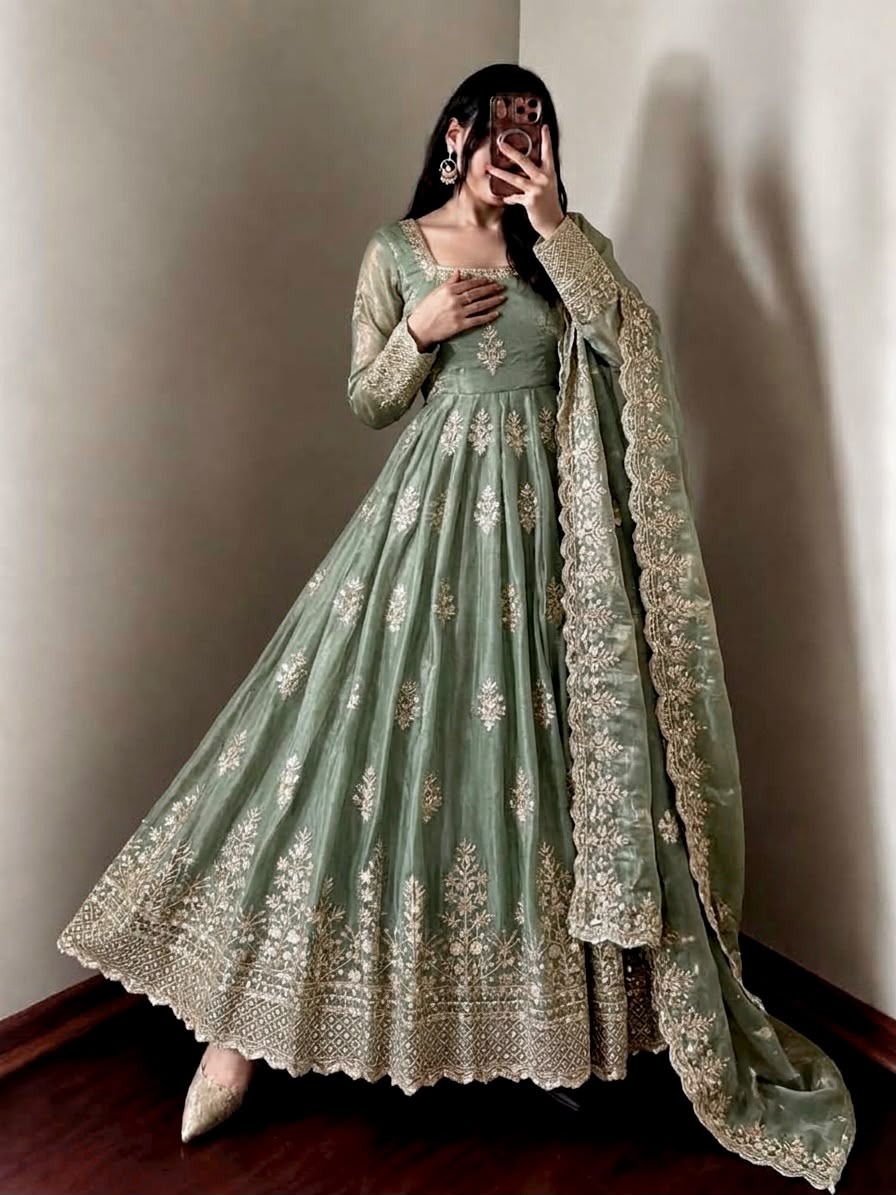 Silk Designer Gown